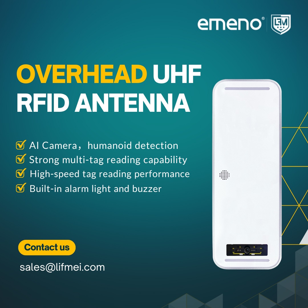 EMENO overhead UHF RFID antena: identifikazio eraginkor eta zehatzaren aro berri bat askatu